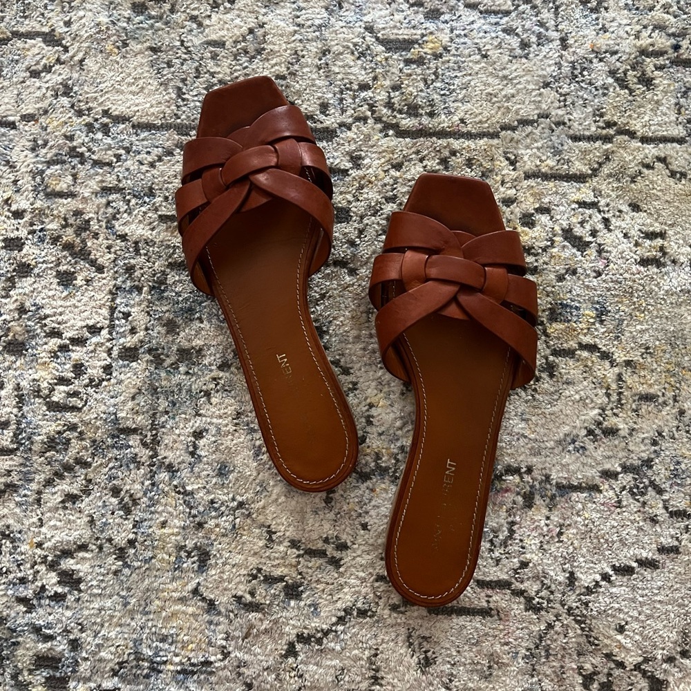 Saint laurent tribute sandals